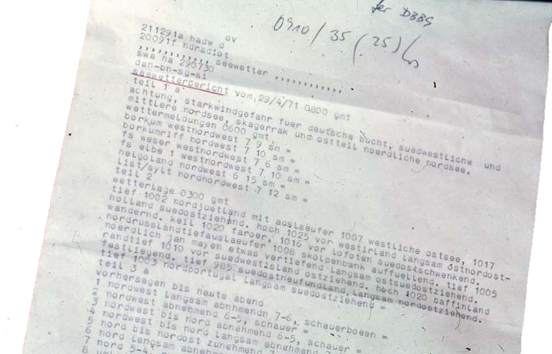 Seewetterbericht Seewetterbericht